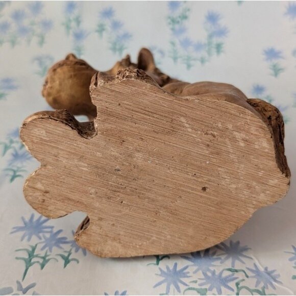 Vintage Bill Vernon Goofy Horse Figurine Collectible 1981 Wood Carved Shade Tree - Picture 4 of 5